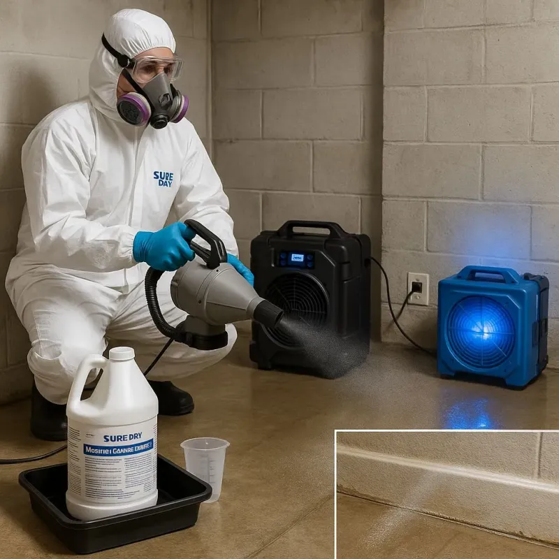 Sanitization and Odor Removal process in West Buechel, KY