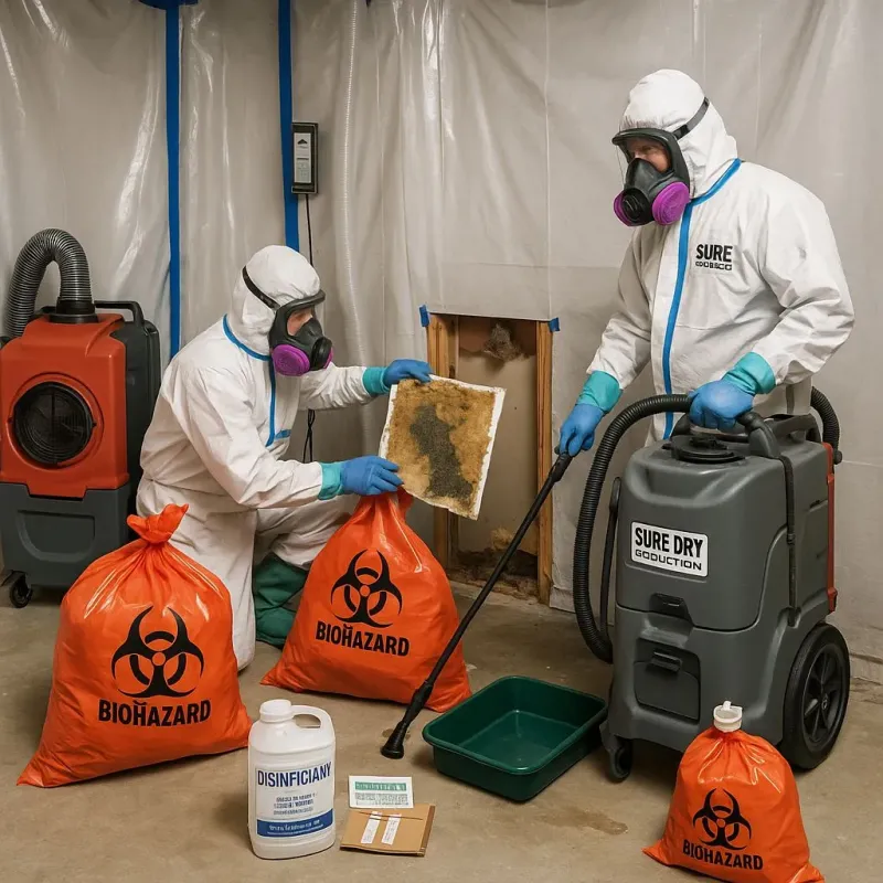 Contaminated Water Handling Protocols process in West Buechel, KY