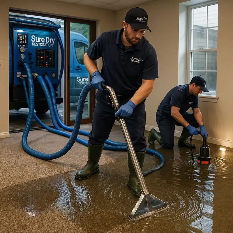 Water Extraction and Removal process in West Buechel, KY